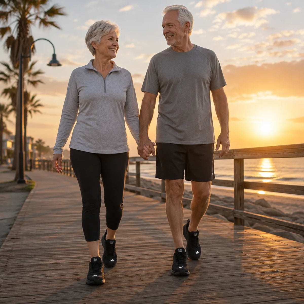 Orthopädische Herren Sneaker aus Stretch Strick zum Reinschlüpfen