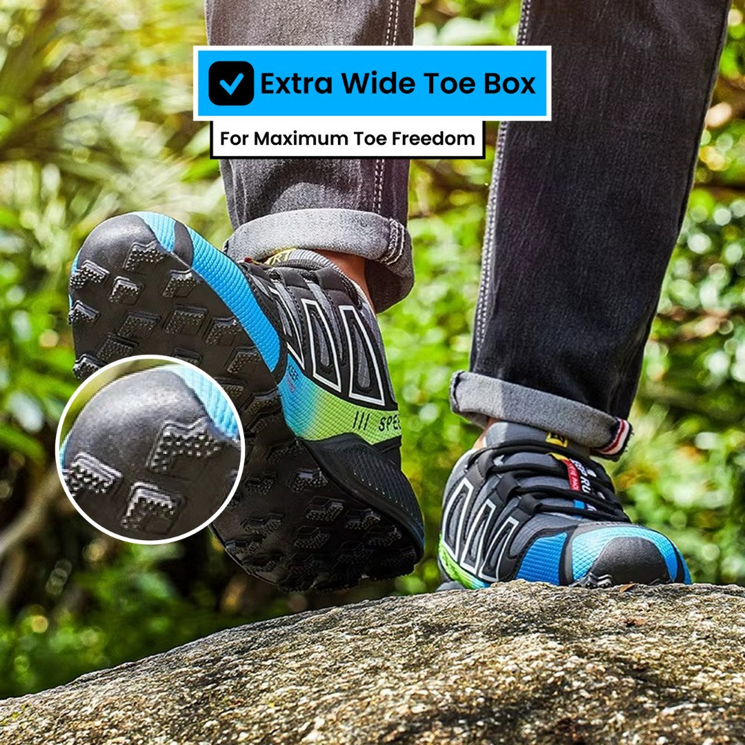 Unisex Barfuß Outdoorschuhe mit Rutschfester Gummisohle