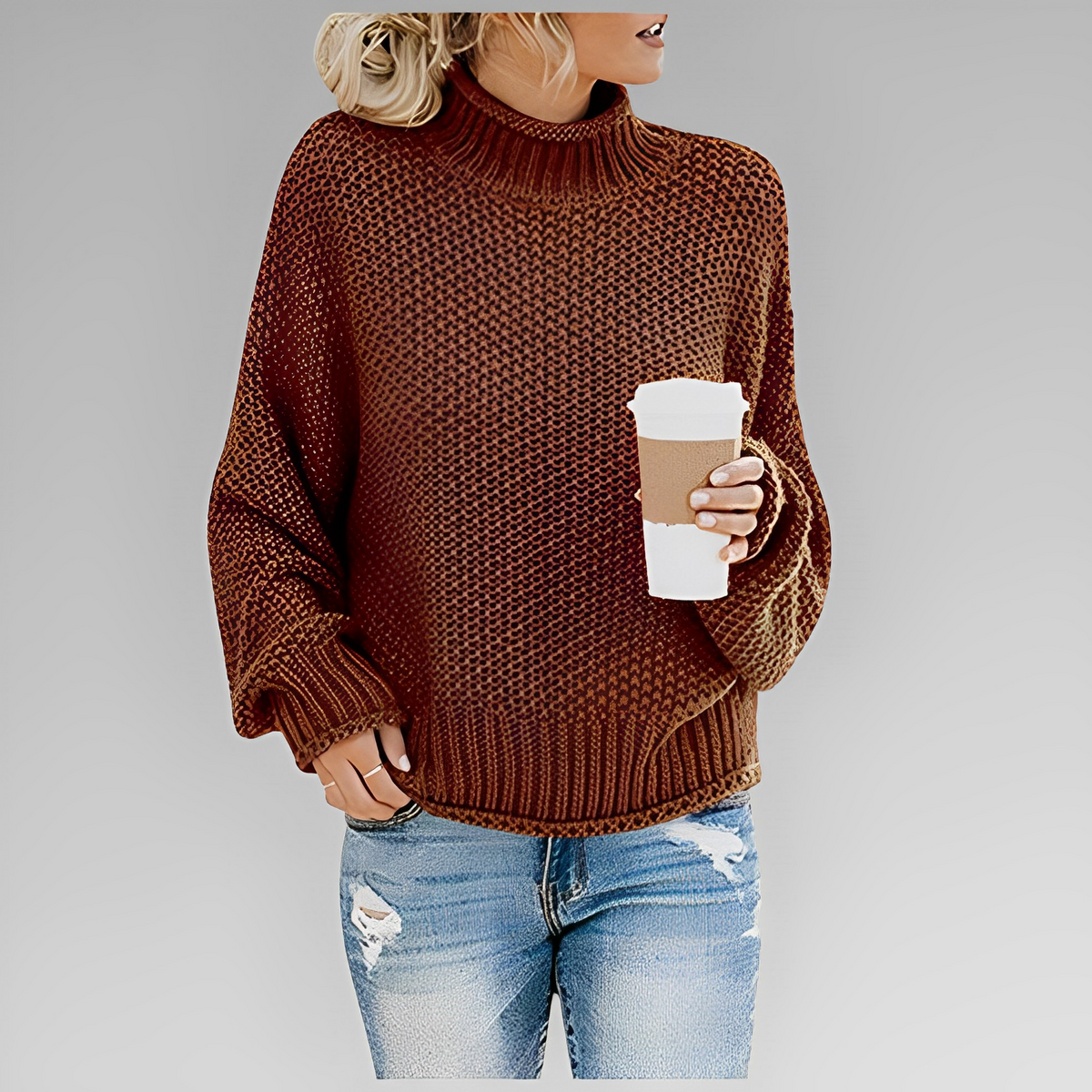 Gemütlicher Damen Winterpullover In Neun Designs