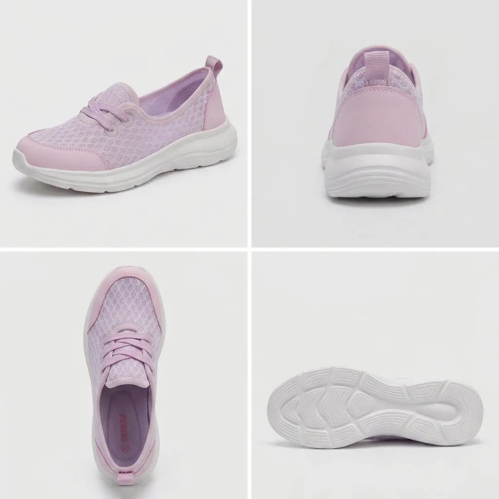 Orthopädische Damen Walkingschuhe mit gepolsterter Innensohle
