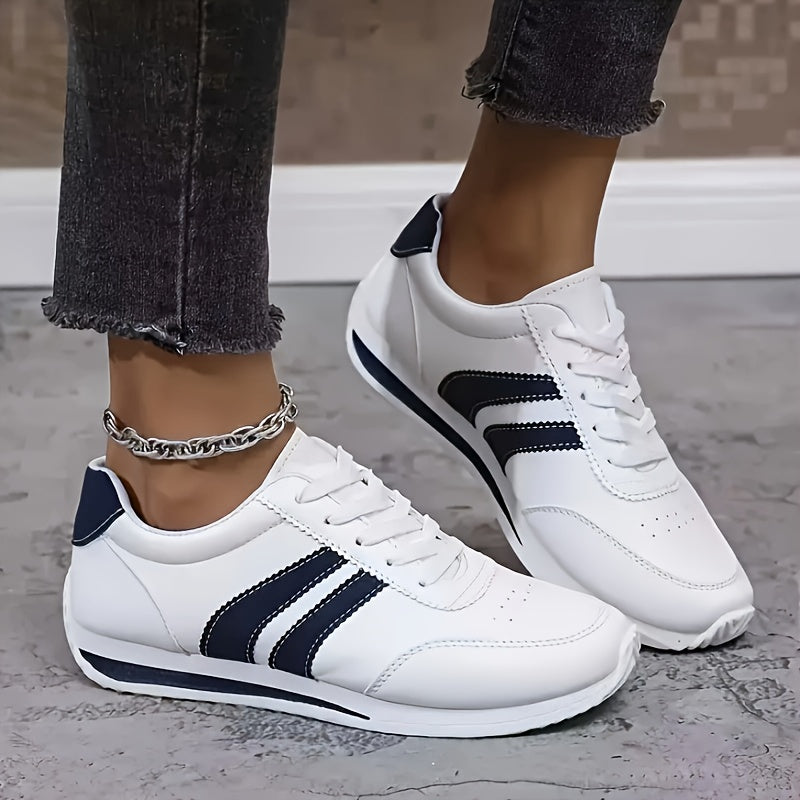 Damen Orthopädische Schnürsneaker mit Dreifach-Fussgewölbestütze