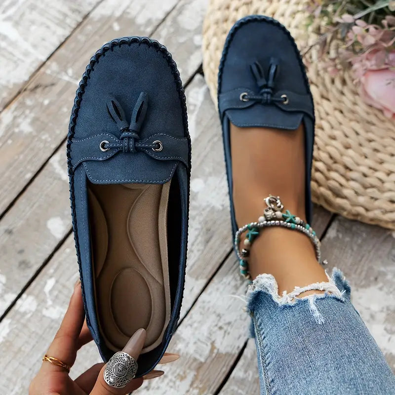 Orthopädische Damen Loafer mit Fußgewölbestütze
