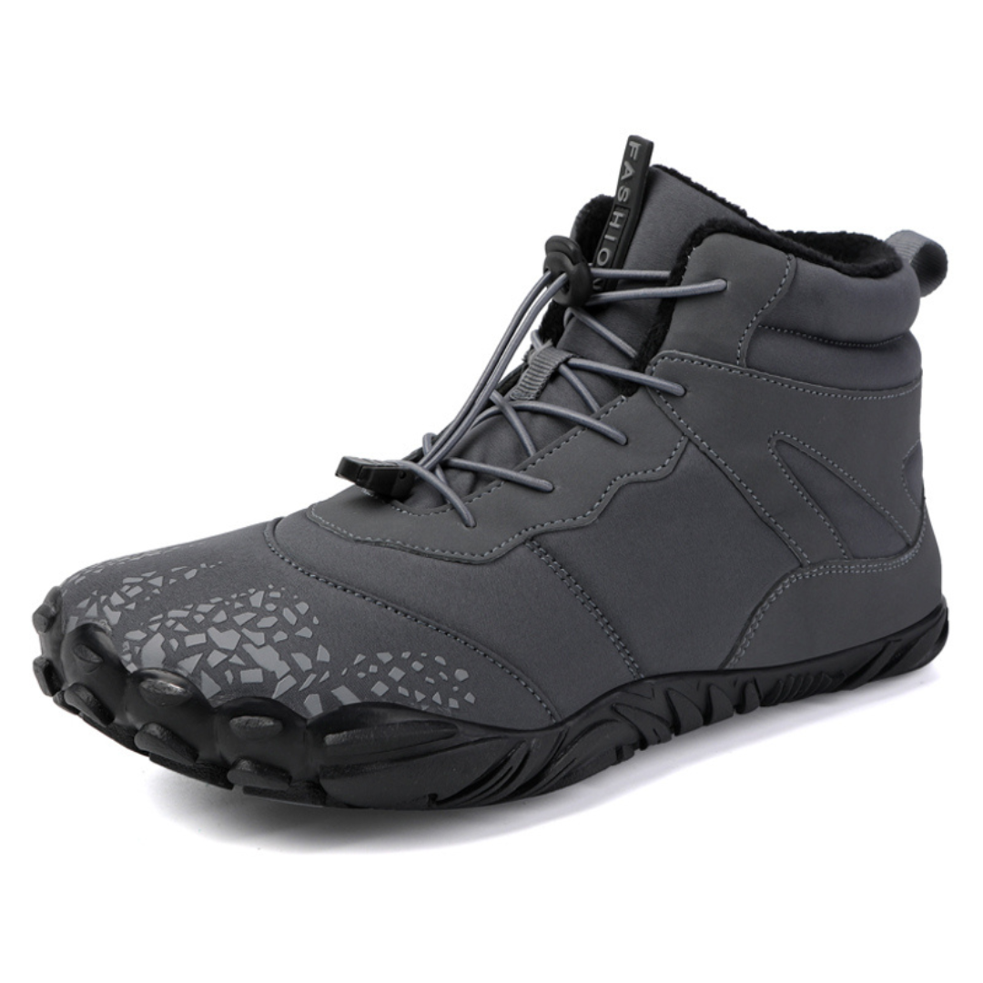 Unisex Wasserdichte Winter Barfußschuhe mit Fleecefutter