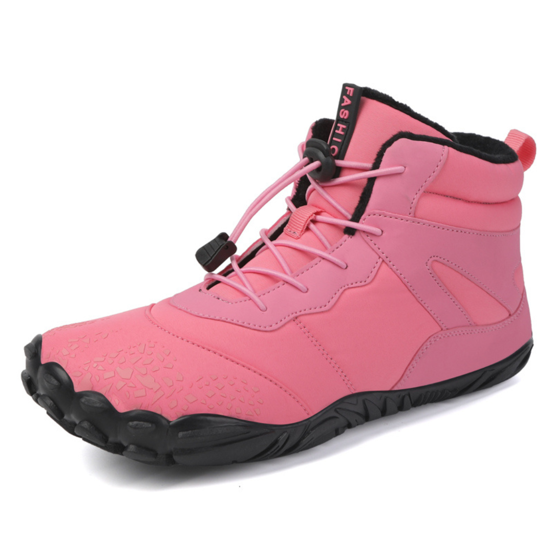 Unisex Wasserdichte Winter Barfußschuhe mit Fleecefutter