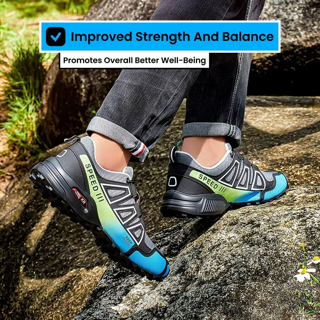 Unisex Barfuß Outdoorschuhe mit Rutschfester Gummisohle