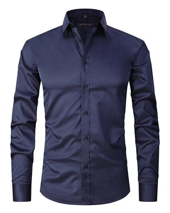 Schnelltrocknendes Herren Businesshemd mit Slim Fit