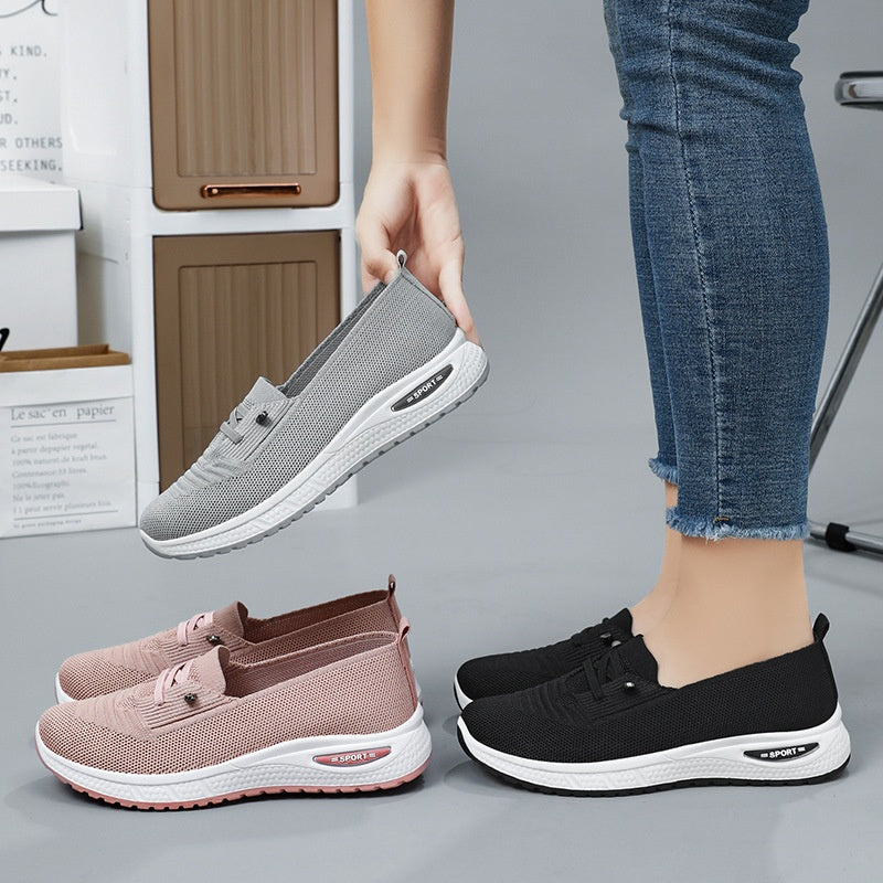 Orthopädische Damen Walking-Schuhe mit Fussgewölbestütze