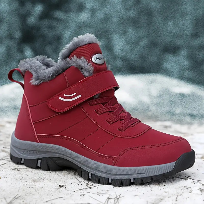 Orthopädische Warm Gefütterte Damen Winterstiefel