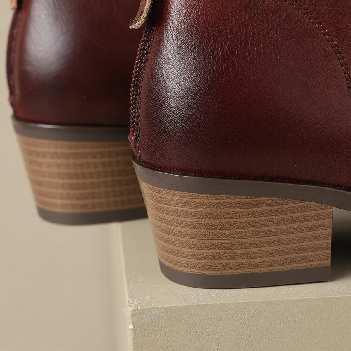 Elegante Stiefeletten mit Niedrigem Absatz und Bequemer Passform