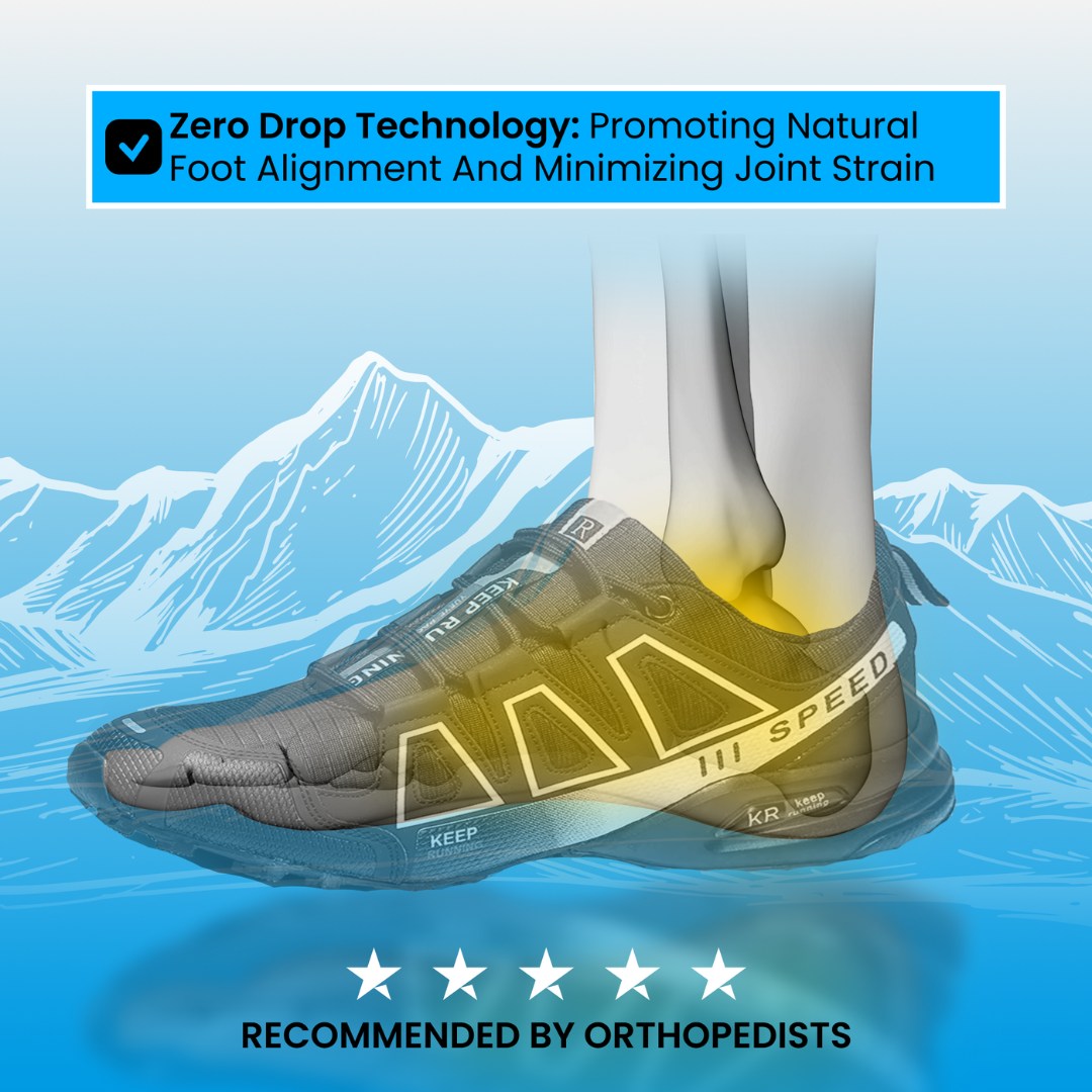 Unisex Barfuß Outdoorschuhe mit Rutschfester Gummisohle
