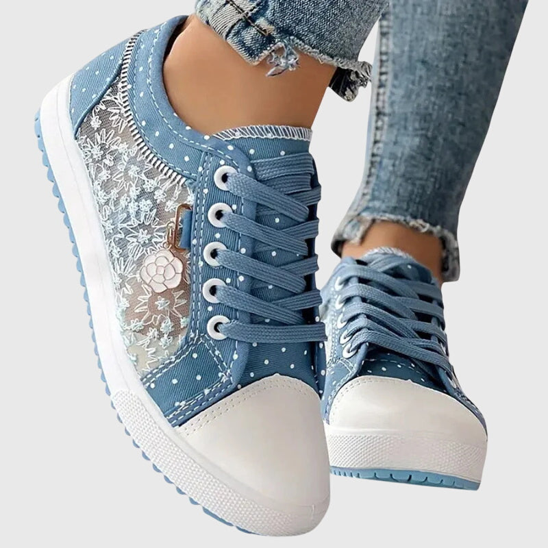 Damen Orthopädische Sneaker mit weitem Zehenbereich