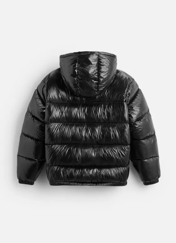Unisex Pufferjacke mit Glatter Oberfläche und Futter