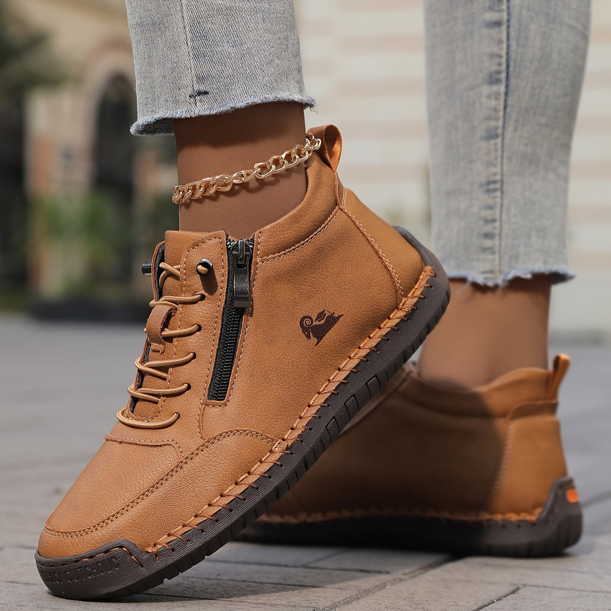 Damen Walkingschuhe mit Weiter Zehenbox und Rutschfester Sohle