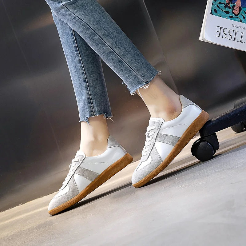 Damen Leder Sneaker für jeden Tag