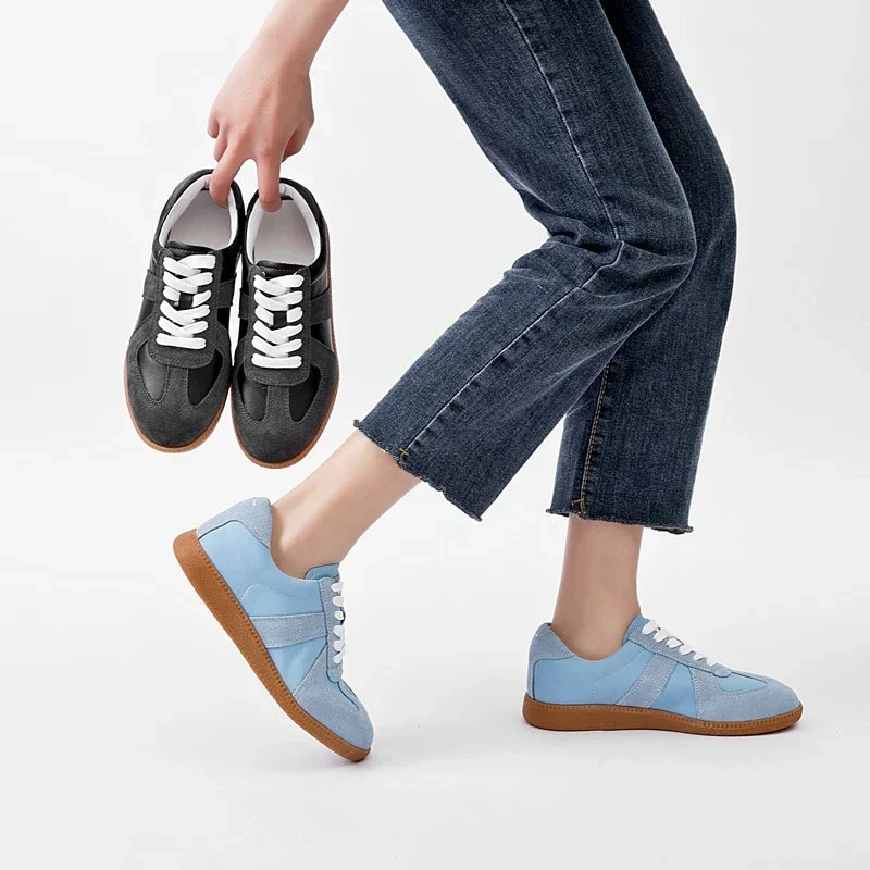 Damen Leder Sneaker für jeden Tag