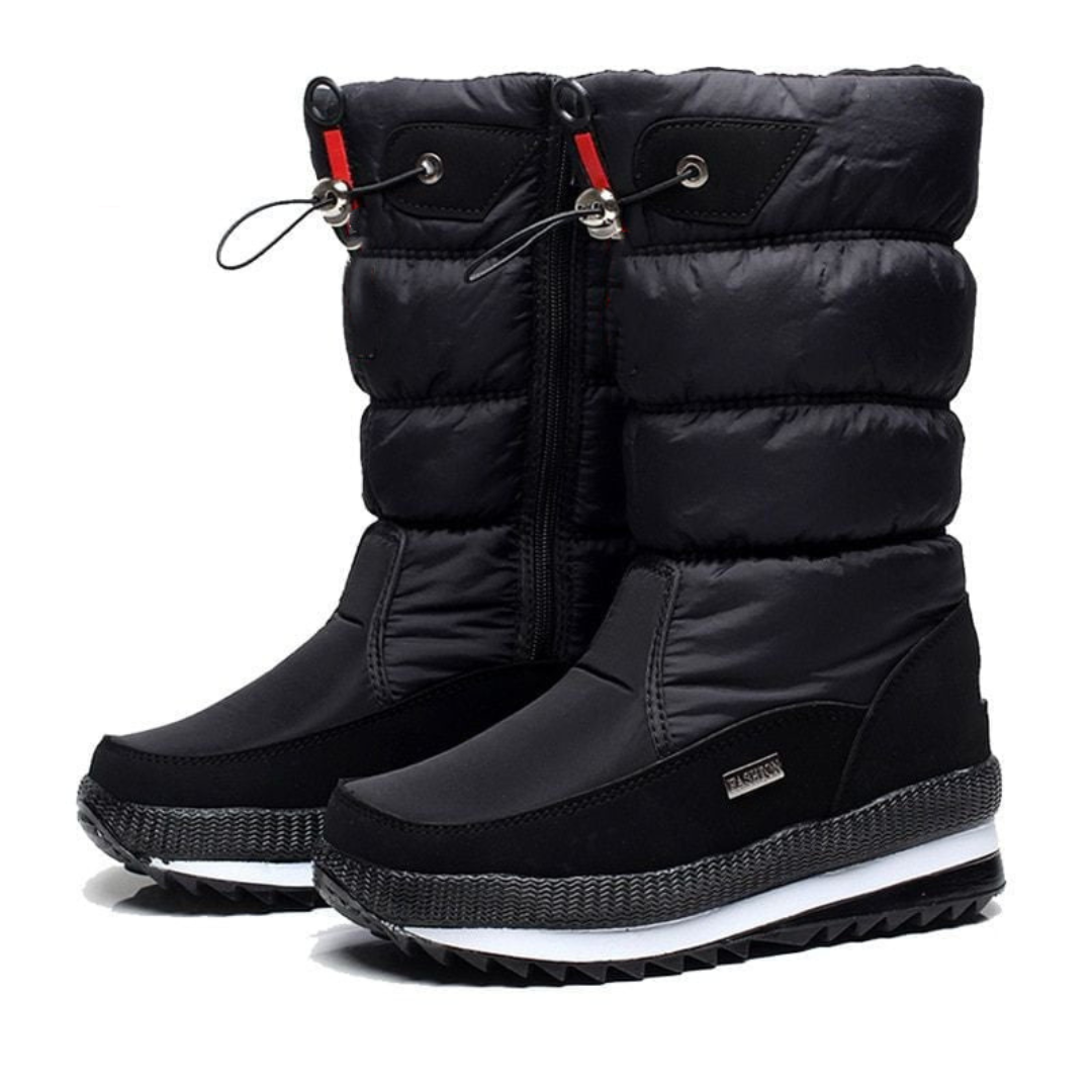 Wasserdichte Rutschfeste Schneestiefel Mit Kunstfellfutter
