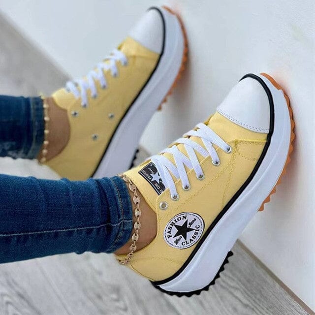 Orthopädische Damen Sneaker mit Flexibler Zehenkappe