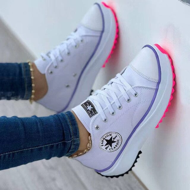 Orthopädische Damen Sneaker mit Flexibler Zehenkappe