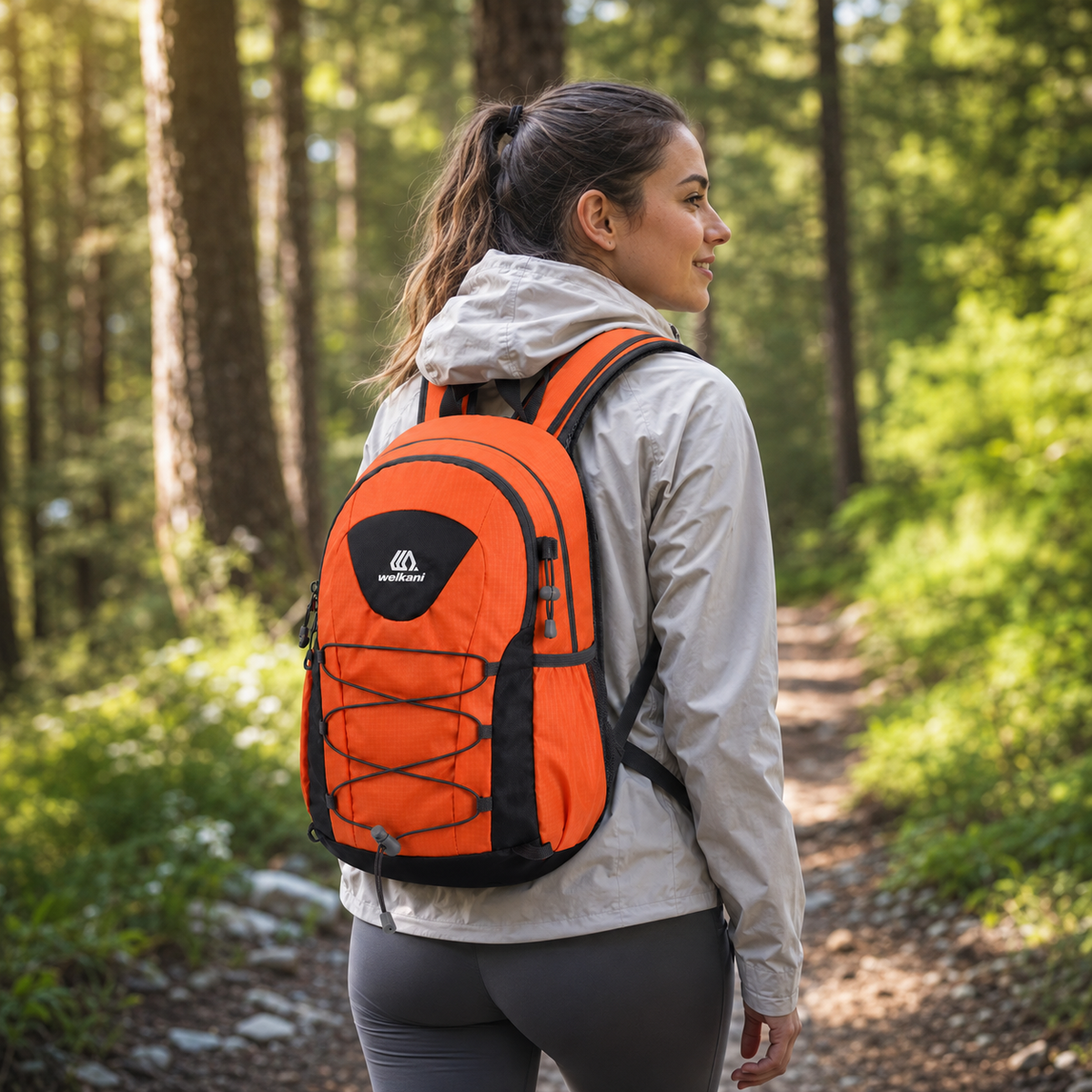 Ultraleichter Faltbarer Tagesrucksack für Alltag und Trail