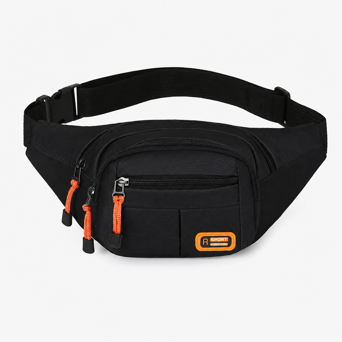 Robuste Gürteltasche mit Reissverschlussfächern für Alltag und Arbeit