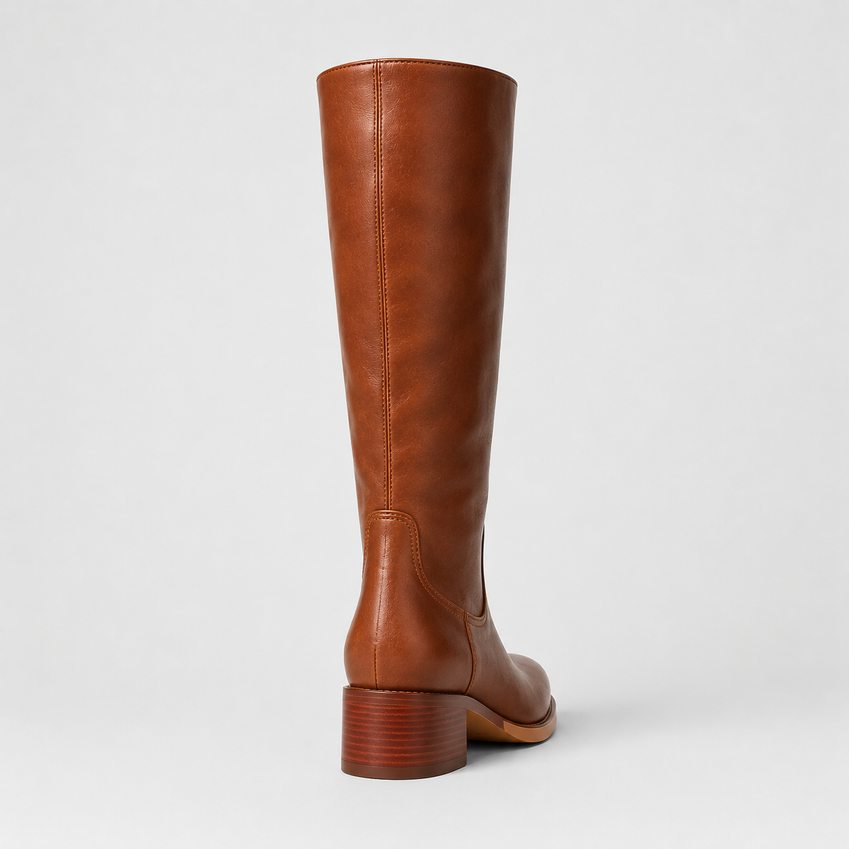 Elegante Hohe Lederstiefel mit Schmaler Silhouette