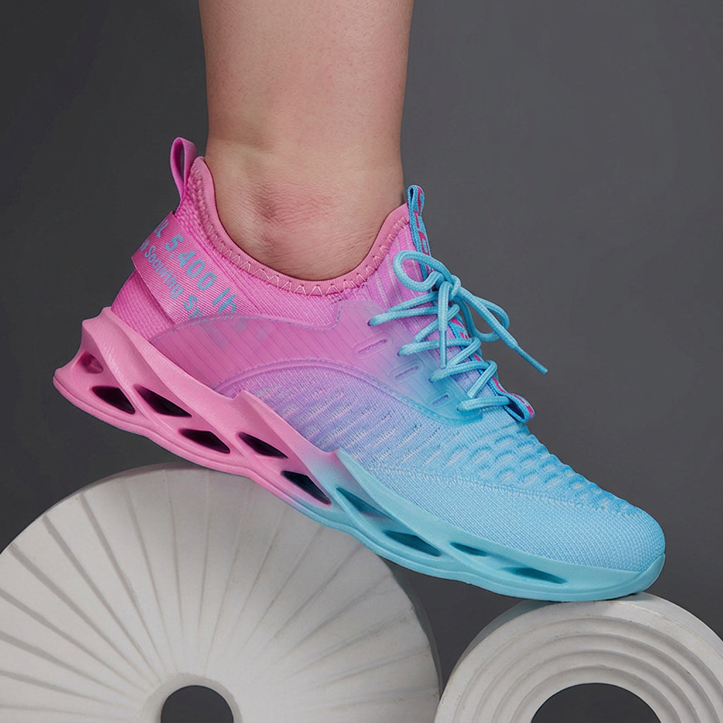 Rutschfeste orthopädische Damen Walking Sneaker