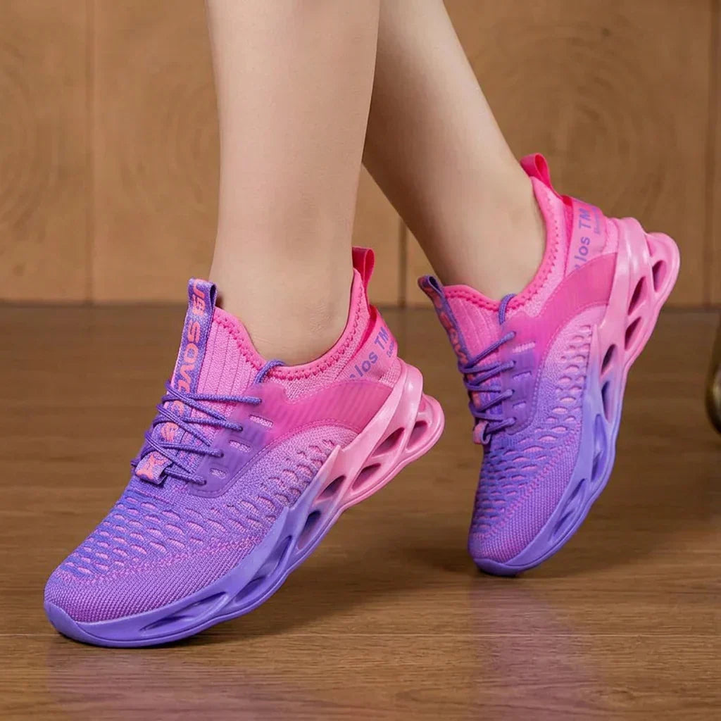 Rutschfeste orthopädische Damen Walking Sneaker
