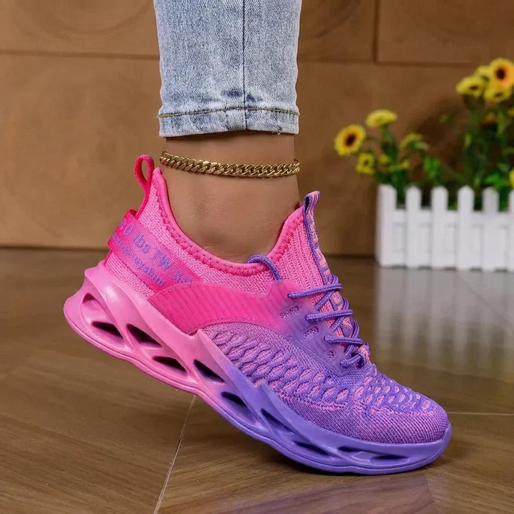 Rutschfeste orthopädische Damen Walking Sneaker
