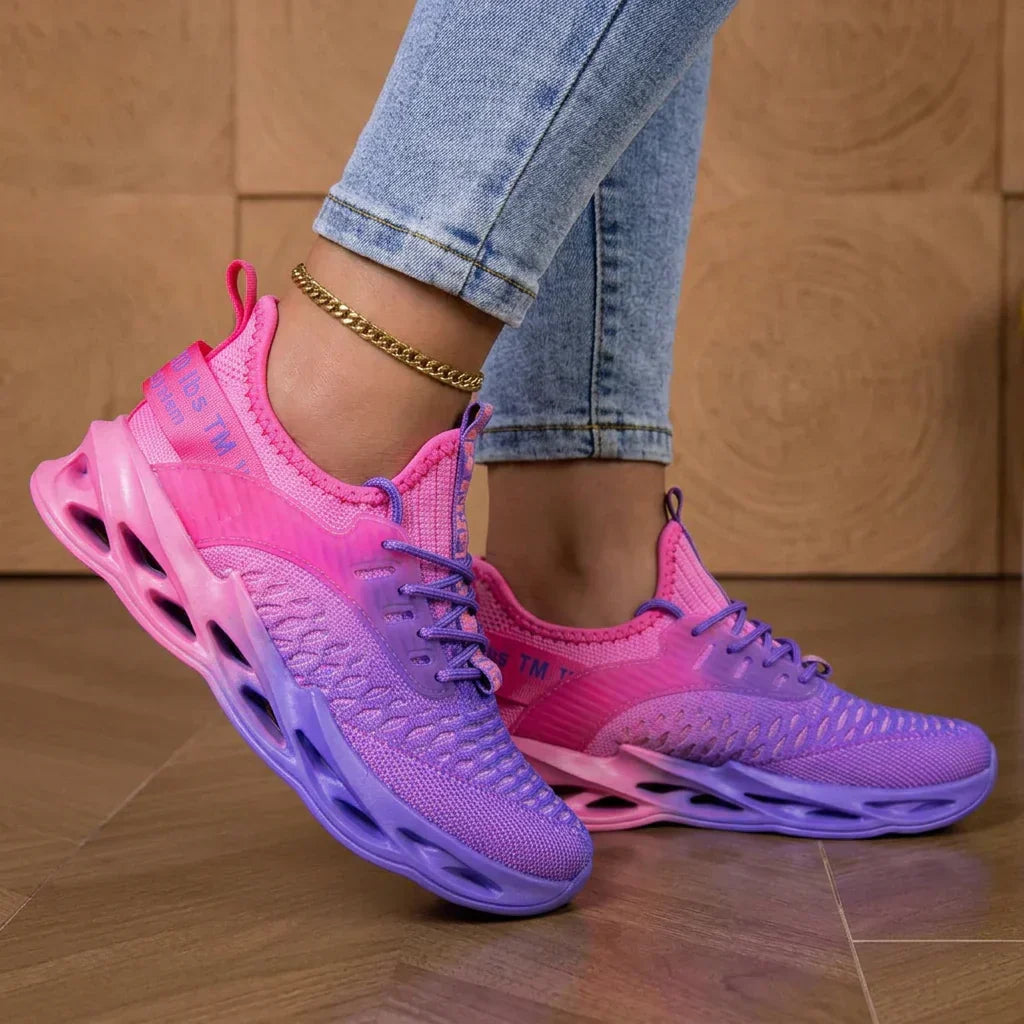 Rutschfeste orthopädische Damen Walking Sneaker