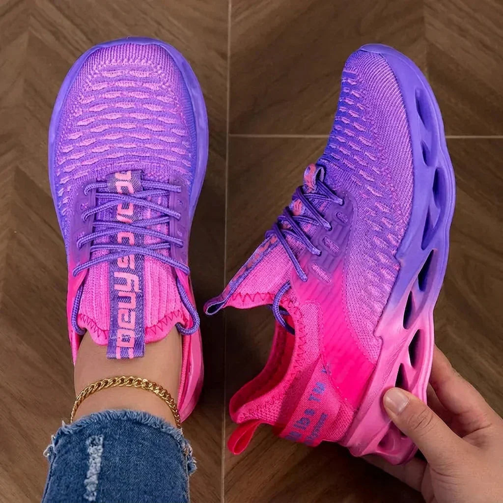 Rutschfeste orthopädische Damen Walking Sneaker