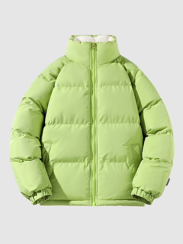 Leichte Gefütterte Herren Pufferjacke Für Den Winter
