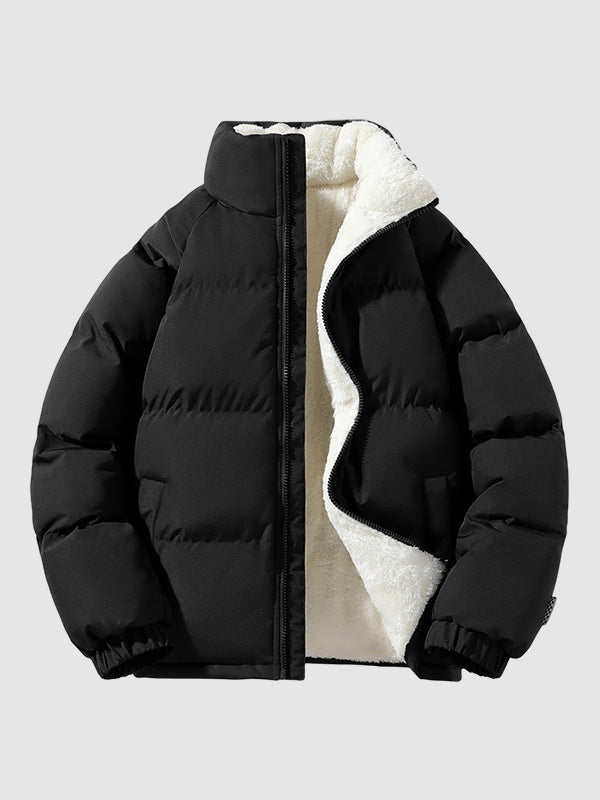 Leichte Gefütterte Herren Pufferjacke Für Den Winter