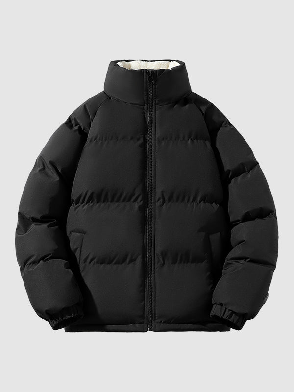 Leichte Gefütterte Herren Pufferjacke Für Den Winter
