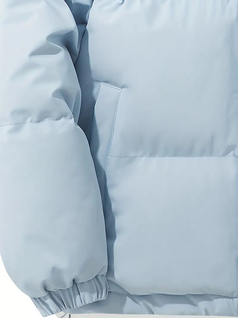 Gefütterte Damen Winterjacke Mit Kapuze