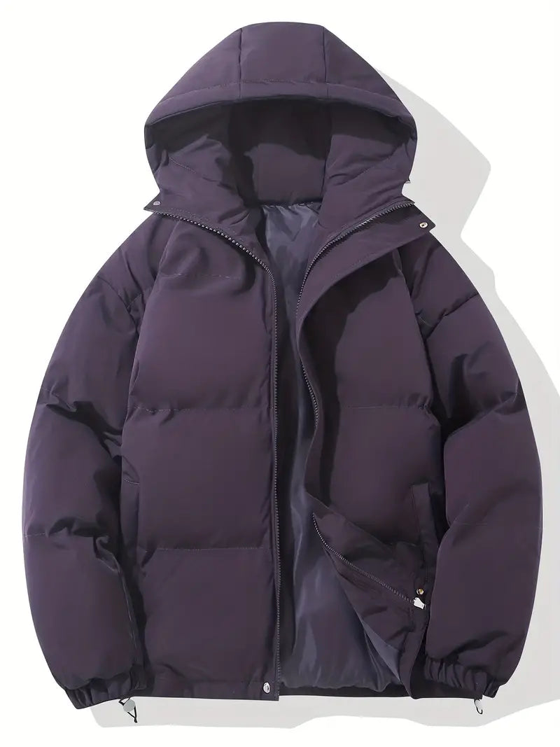 Gefütterte Damen Winterjacke Mit Kapuze