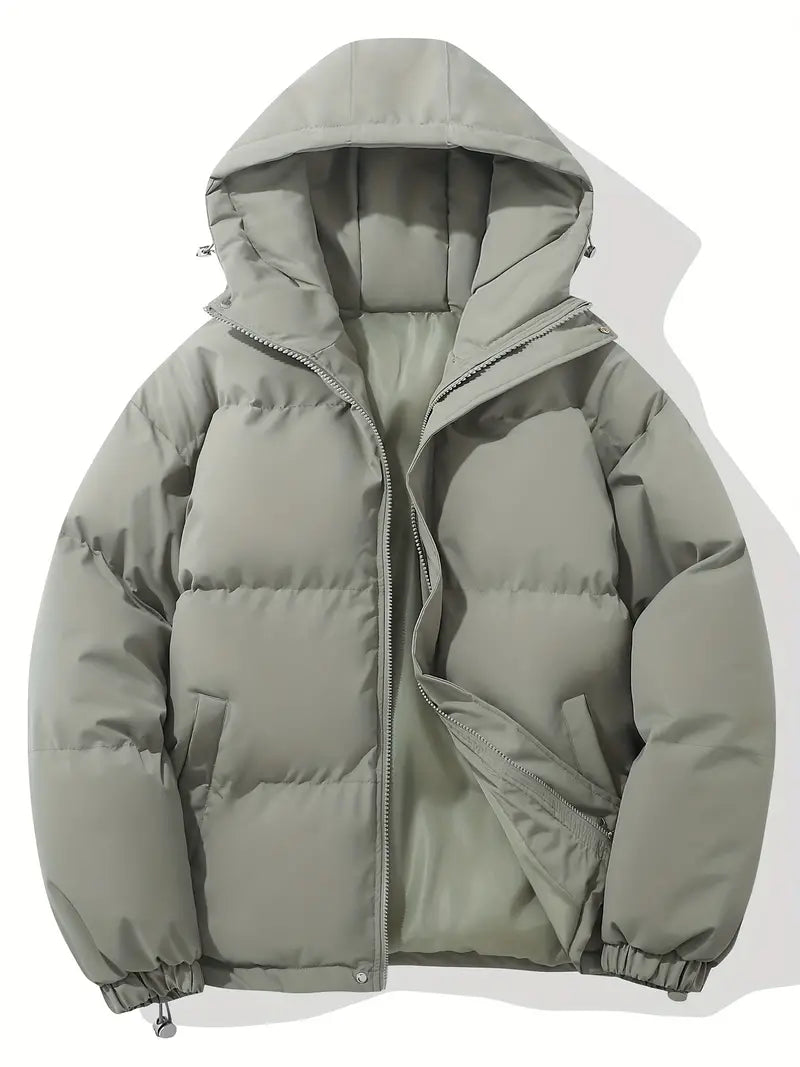 Gefütterte Damen Winterjacke Mit Kapuze