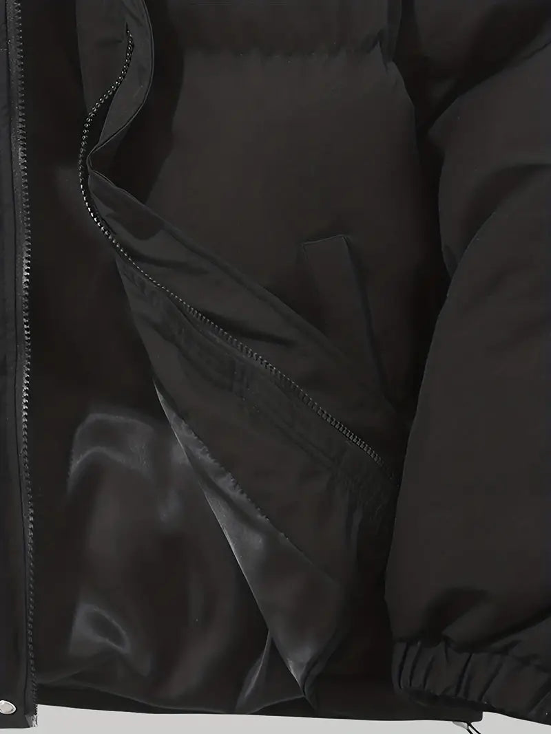 Gefütterte Damen Winterjacke Mit Kapuze