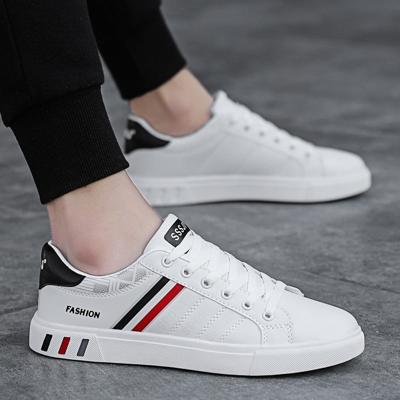 Herren Freizeit Sneaker mit Kontrastdetails