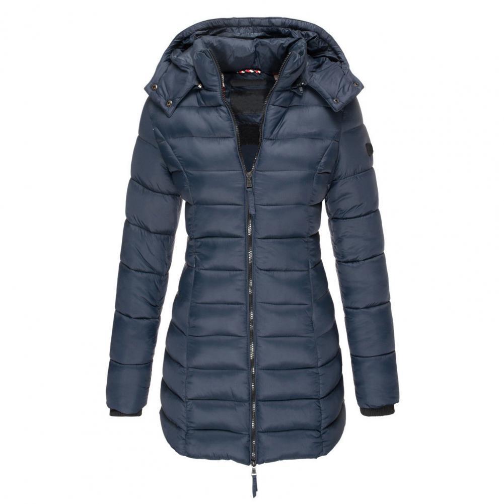 Damen Trenchcoat mit Kapuze in Oversized Passform