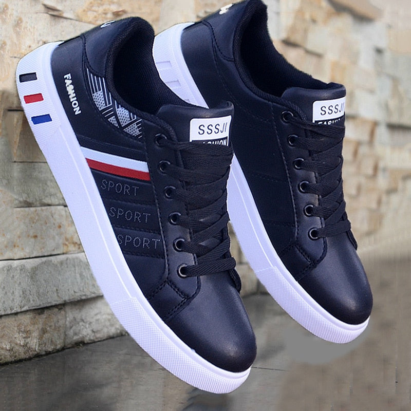 Herren Freizeit Sneaker mit Kontrastdetails