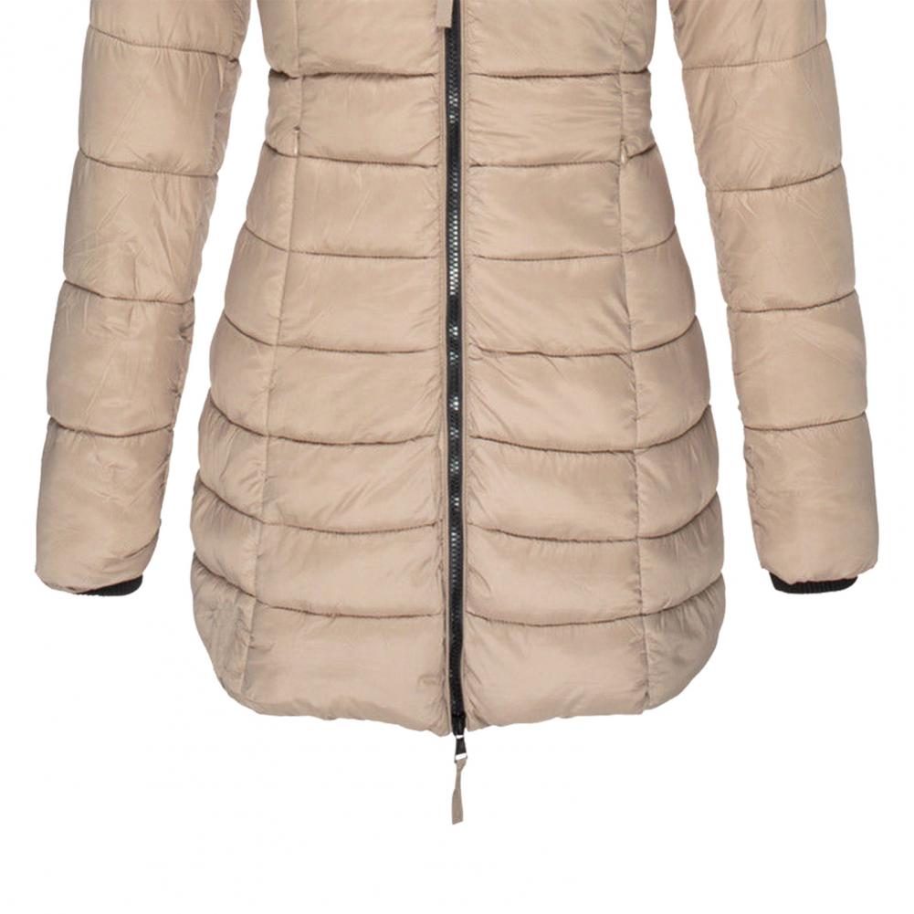 Damen Trenchcoat mit Kapuze in Oversized Passform
