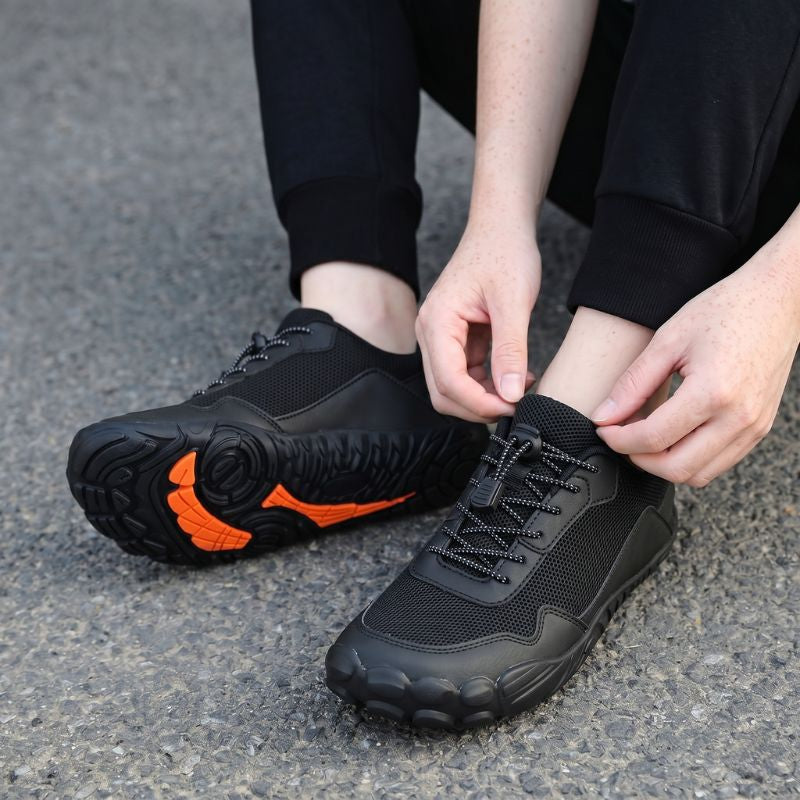 Atmungsaktive Unisex Barfussschuhe für Wanderwege