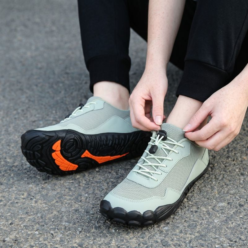 Atmungsaktive Unisex Barfussschuhe für Wanderwege