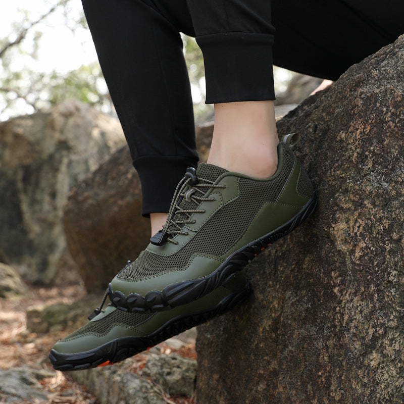 Atmungsaktive Unisex Barfussschuhe für Wanderwege