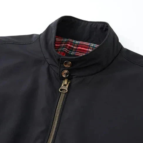 Leichte Übergangsjacke im Bomber-Stil mit Stehkragen
