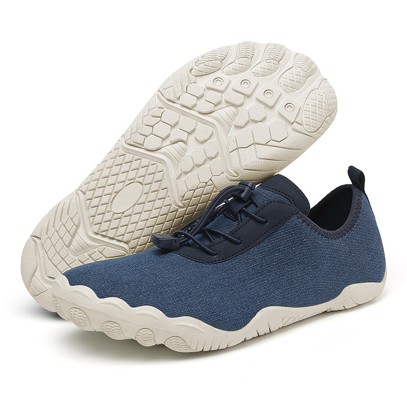 Rutschfeste Barfussschuhe mit breiter Zehenbox für den Alltag