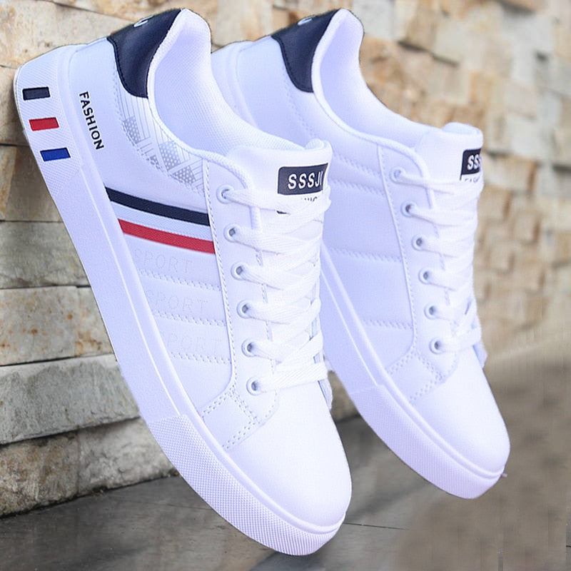 Herren Freizeit Sneaker mit Kontrastdetails