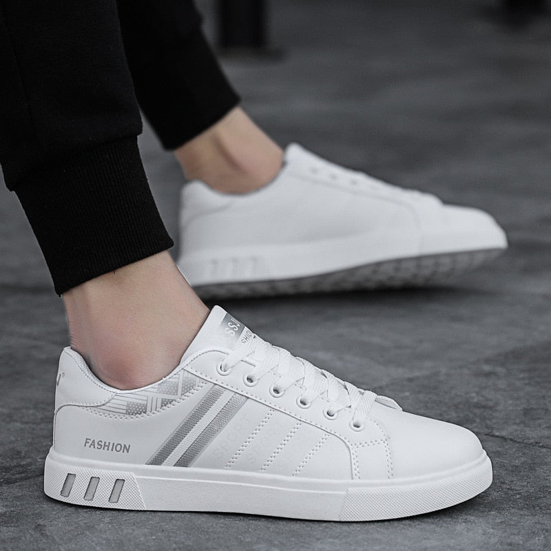 Herren Freizeit Sneaker mit Kontrastdetails