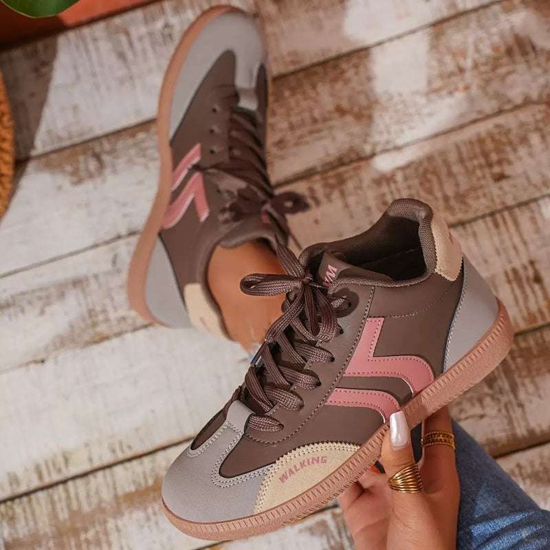 Damen Retro Sneaker aus Wildleder