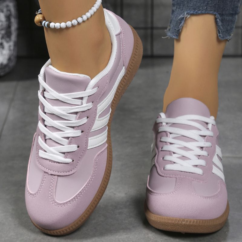 Damen Retro Sneaker aus Wildleder